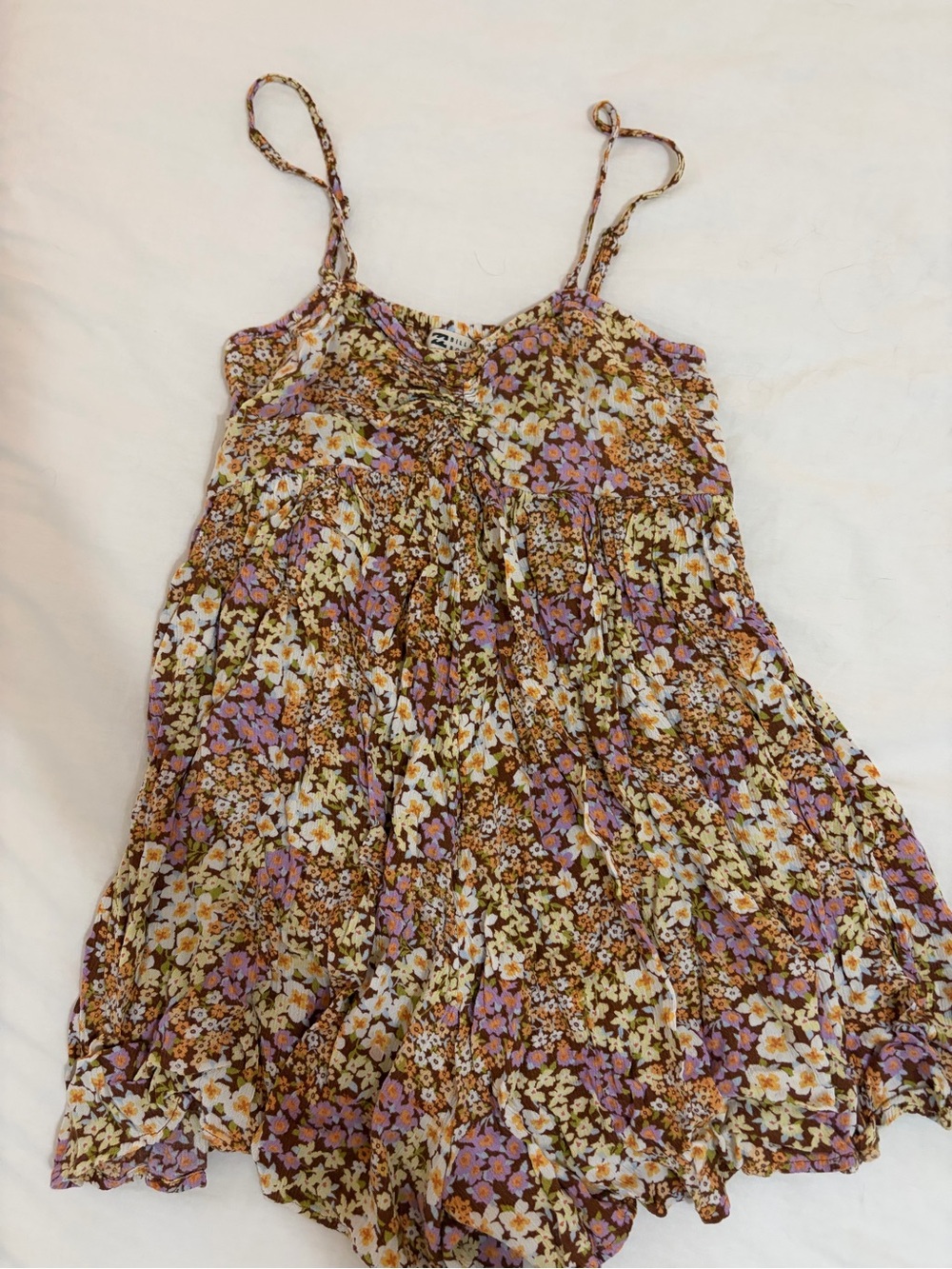 Billabong Floral Romper Dress
